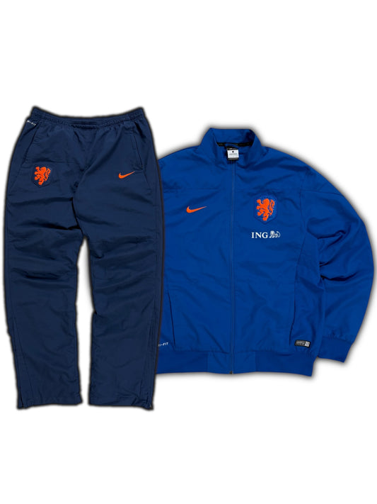 Nike X Netherlands Limited Edition Navy Blue / Orange Tracksuit