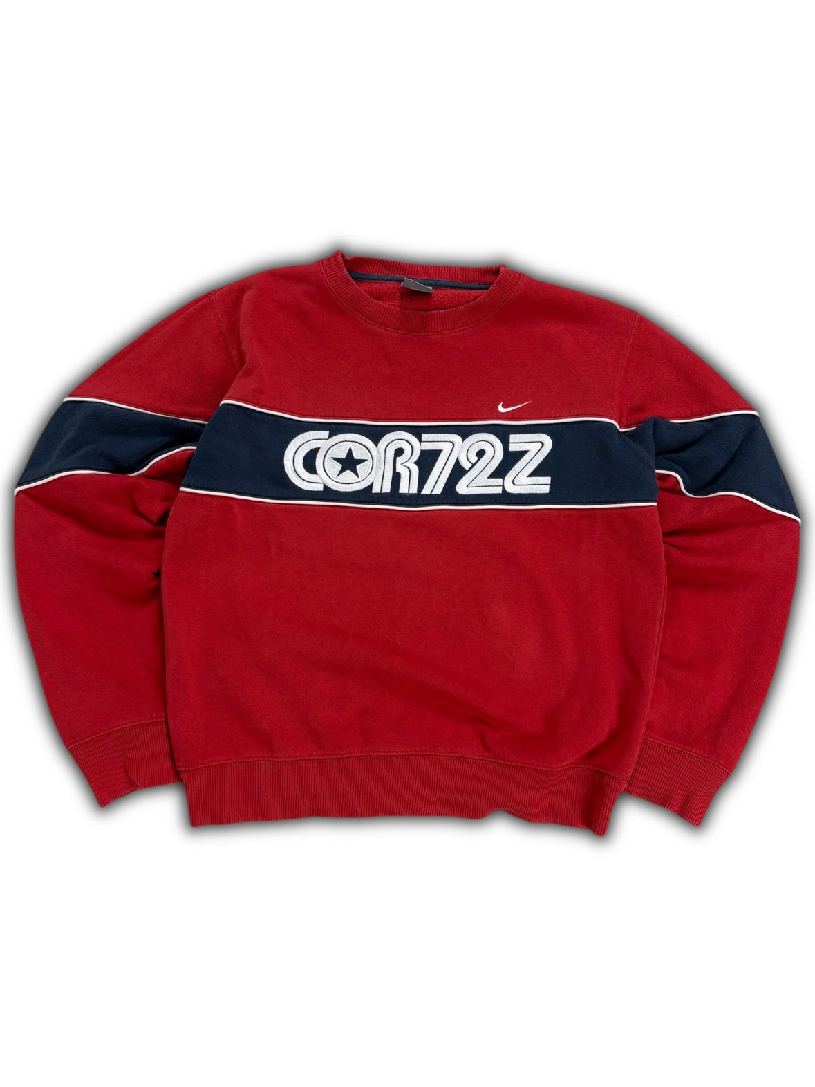 Nike Cor72z 00’s vintage Red / Blue / White Crewneck