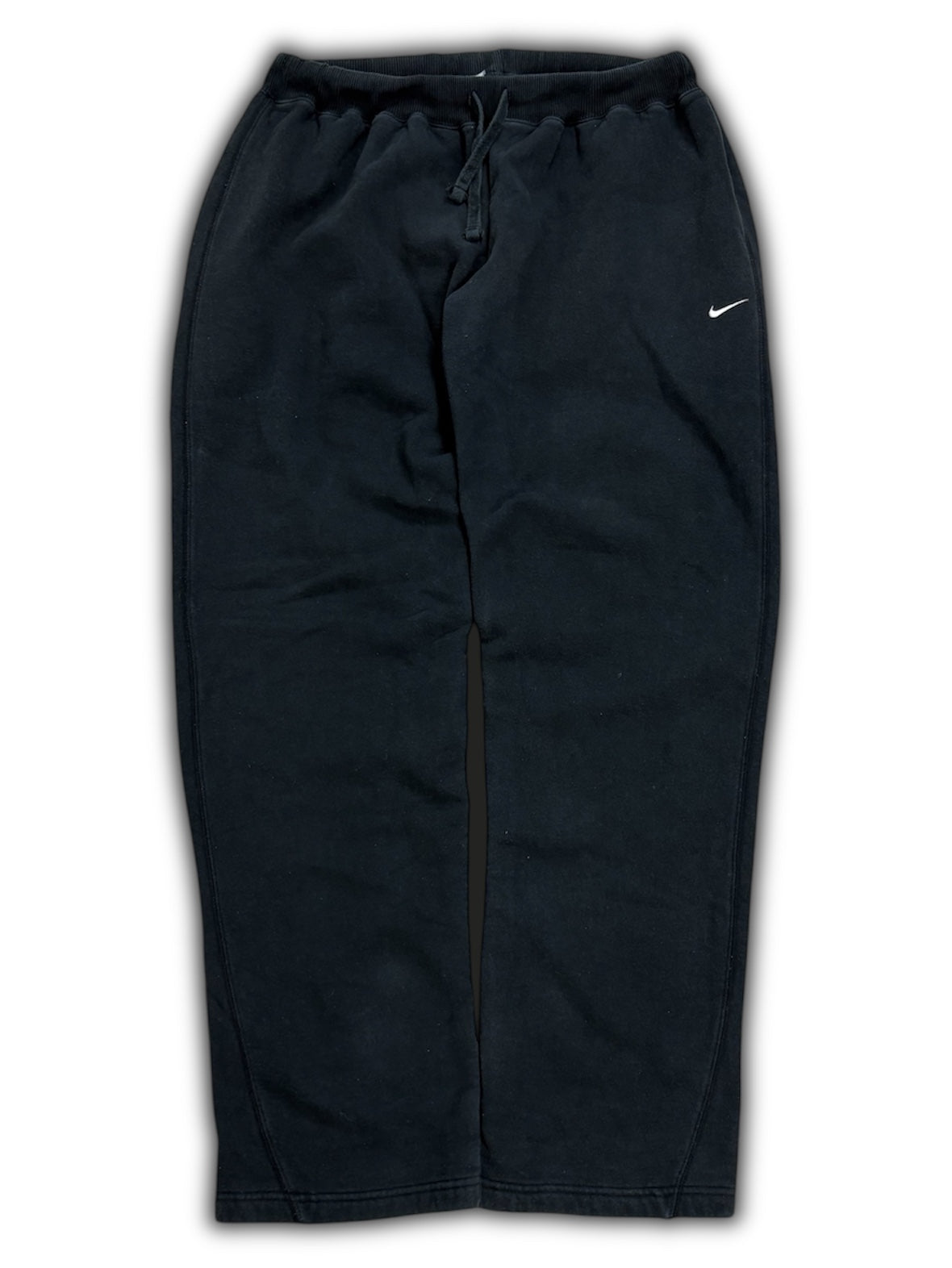 Nike 90’s vintage open leg Black / White baggy jogger