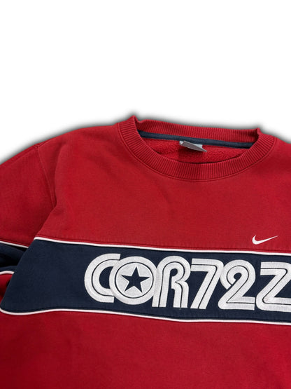 Nike Cor72z 00’s vintage Red / Blue / White Crewneck