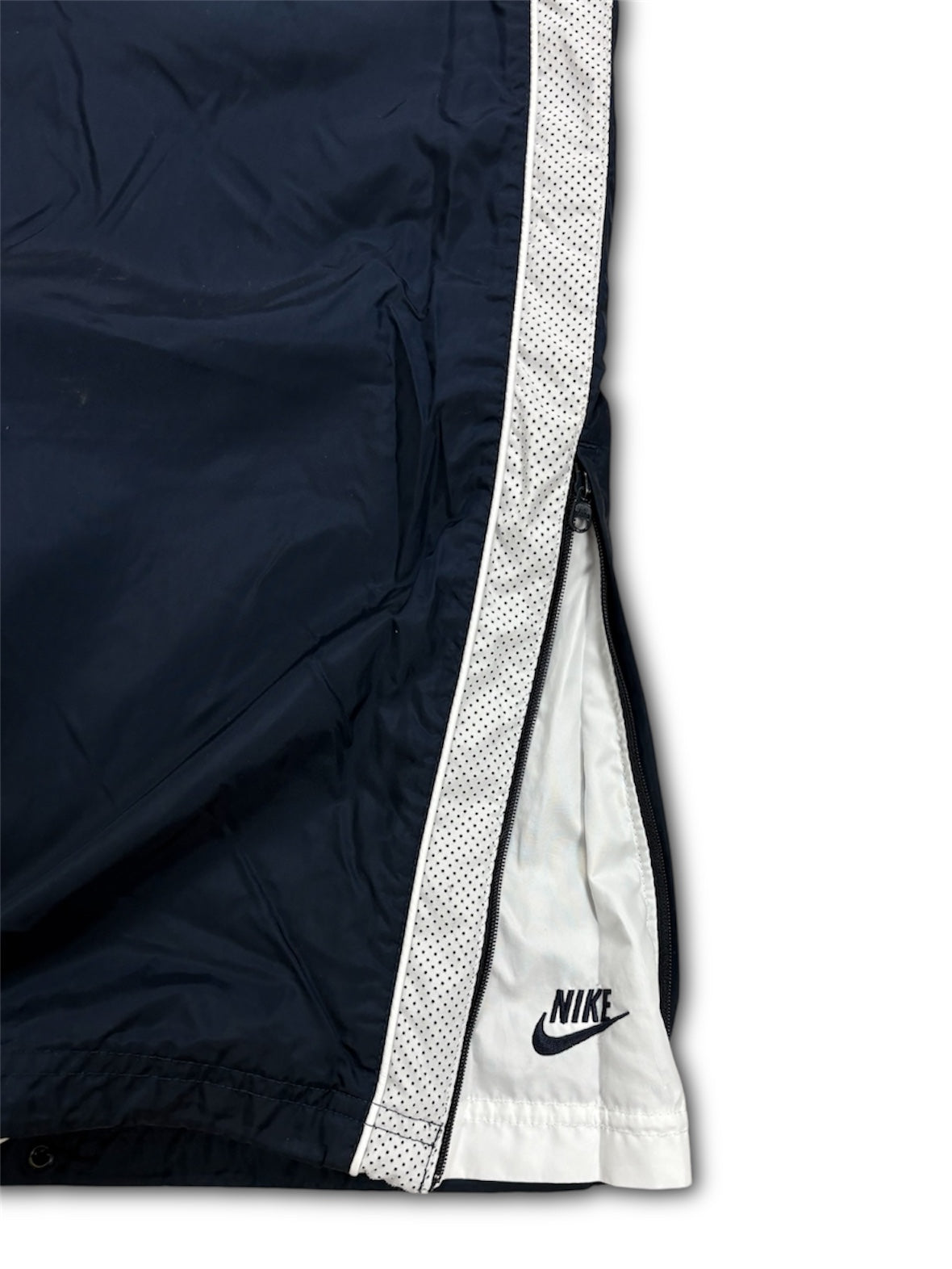 Nike 90’s vintage Flared Navy Blue / White baggy trackpant