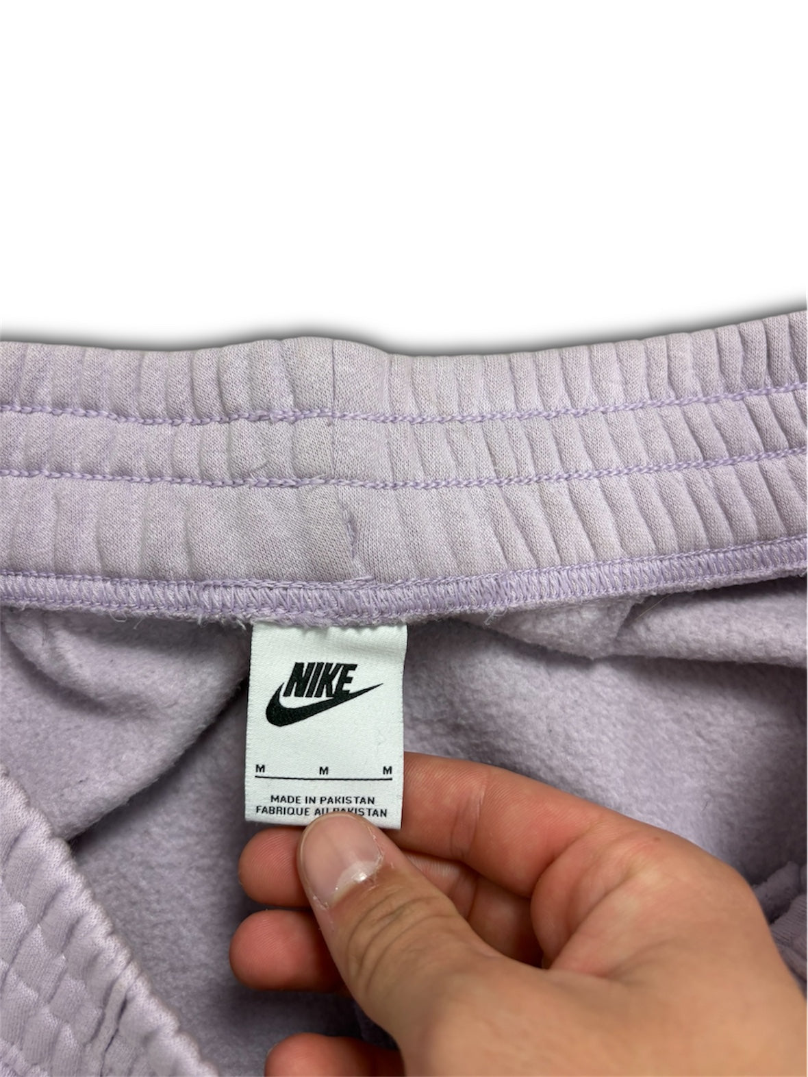 Nike 00’s vintage Pink / White baggy jogger